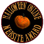 Halloween Online Website Award