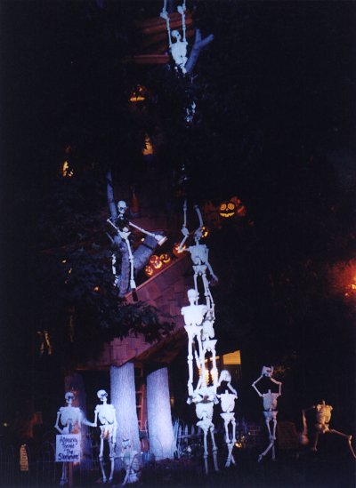 Skeletons at play, 2002